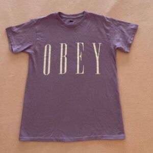 Purple OBEY T-shirt